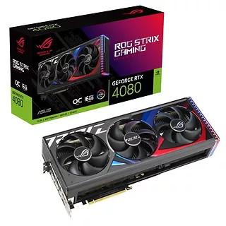 Asus Karta graficzna GeForce RTX 4080 ROG STRIX OC 16GB GDDRX6 256bit 3DP