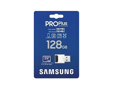 Samsung Karta pamięci microSD PRO Plus MB-MD128SB/WW 128GB + czytnik