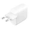 Belkin Ładowarka podwójna 30W USB-C, Power Delivery 60W biała