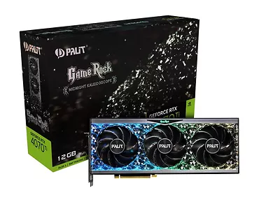 Palit Karta graficzna GeForce RTX 4070 Ti Gamerock 12GB GDDR6X 192bit 3DP