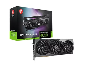 MSI Karta graficzna GeForce RTX 4090 GAMING X SLIM 24G GDDR6X 384bit 2DP/2HDMI