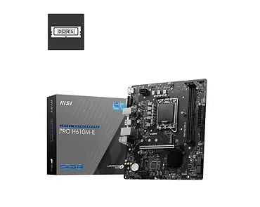 MSI Płyta główna PRO H610M-E s1700 2DDR5 HDMI M.2 mATX