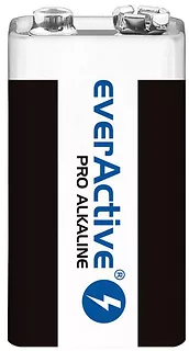 everActive Bateria alkaliczna R9/6LR61 9V PRO ALKALINE, Opakowanie 10 szt.