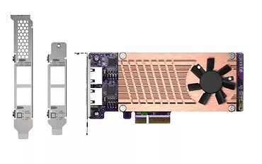 QNAP Karta rozszerzeń QM2-2P2G2T QM2 2 x PCIe 2280 M.2 SSD