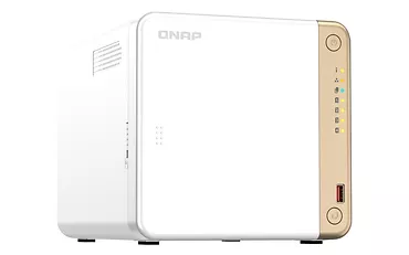 QNAP Serwer NAS TS-462-4G 4x0HDD Intel Celeron N4505 1x2.5Gbe