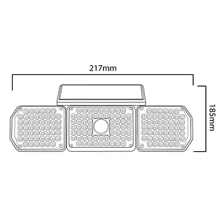 Maclean Solarna lampa LED z czujnikiem MCE615