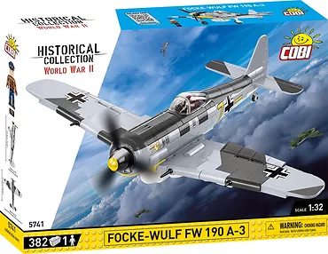 Cobi Klocki Klocki Historical Collection WWII Focke-Wulf FW 190-A3 382 klocki