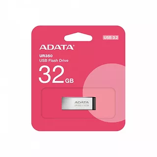 Adata Pendrive UR350 32GB USB3.2 Gen1 Metal czarny