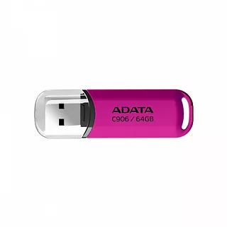 Adata Pendrive C906 64GB USB2.0 różowy