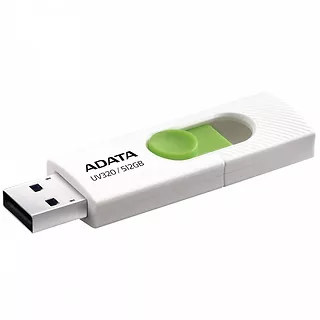 Adata Pendrive UV320 512GB USB3.2 biało-zielony