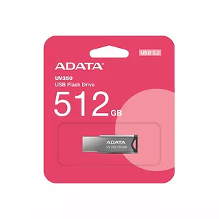 Adata Pendrive UV350 512GB USB3.2 Metallic