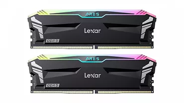 Lexar Pamięć DDR5 ARES RGB Gaming  32GB(2*16GB)/7200 Czarna