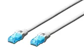 Digitus Patch cord U/UTP kat.5e PVC 1m Biały