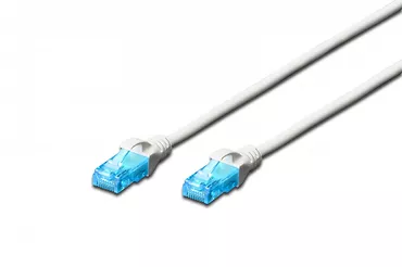 Digitus Patch cord U/UTP kat.5e PVC 2m Biały