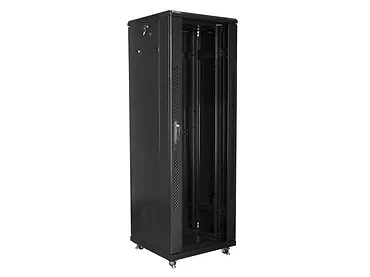 Lanberg Szafa stojąca Rack 19 37U 600x600mm czarna