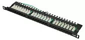 Extralink Patchpanel 24 porty 0.5U CAT6 UTP