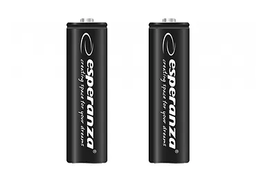 Esperanza Akumulatory NI-MH AA 2600mAh czarne