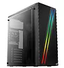 AeroCool Obudowa Streak RGB BLACK USB 3.0 Mid Tower