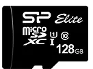 Silicon Power Karta pamięci microSDXC Elite 128GB U1 10MB/S CL10 + adapter