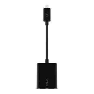 Belkin Adapter przejściówka 2xUSB-C Audio+Charge rockstar