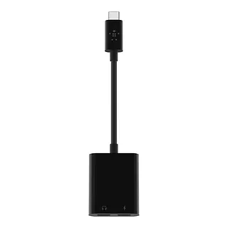 Belkin Adapter przejściówka 2xUSB-C Audio+Charge rockstar