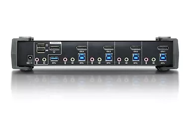 ATEN Przełącznik4 portowy  USB 3.0 4K DP KVMP Switch CS1924-AT-G