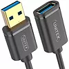 Unitek Przedłużacz USB 3.1 gen 1, 3M, AM-AF; Y-C4030GBK