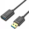 Unitek Przedłużacz USB 3.1 gen 1, 3M, AM-AF; Y-C4030GBK