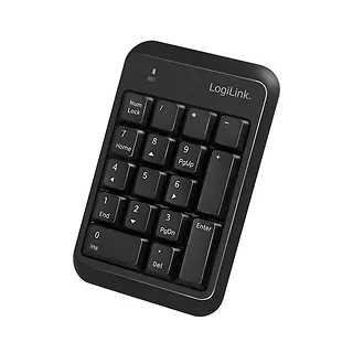 LogiLink Klawiatra numeryczna Bluetooth v5.1 Czarna