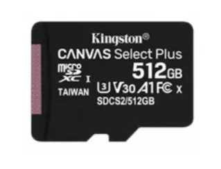 Kingston Karta pamięci microSD 512GB Canvas Select Plus 100/85MB/s