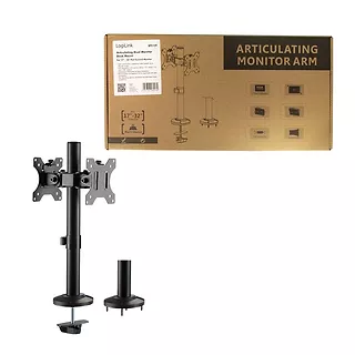 LogiLink Uchwyt na 2 monitory, 17-32 cale, max. 8kg