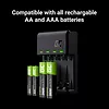 Green Cell Ładowarka VitalCharger + 4x akumulatory AAA 800mAh