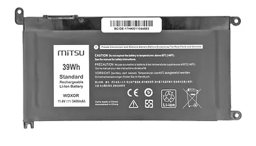 Mitsu Bateria do Dell Vostro 14 (5468), Inspiron 15 (5568) 3400mAh (39 Wh) 11.4 Volt