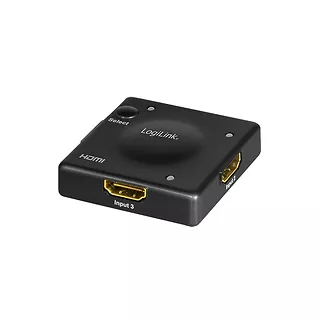 LogiLink Switch 3x1 HDMI, 1080p 60Hz