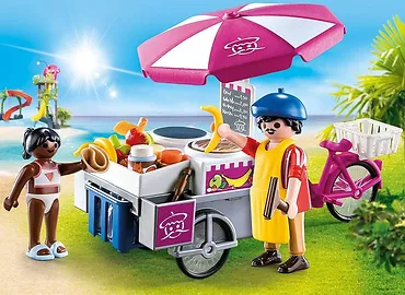 Playmobil Zestaw z figurkami Family Fun 706 14 Mobilne stoisko z naleśnikami