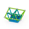 Geomag Klocki magnetyczne Classic Recycled 60 elementów niebieskie