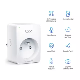 TP-LINK Kontroler Tapo P100 Smart Plug WiFi 2-pak