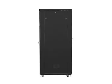 Lanberg Szafa instalacyjna rack stojąca 19 42U 800x1200 czarna, drzwi szklane LCD (Flat pack)