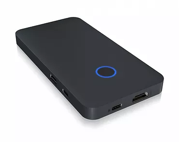 IcyBox Stacja dokująca IB-DK2108M-C PD 100W, USB-C,8w1, NVMe