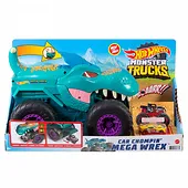 Hot Wheels Pojazd Pożeracz aut Mega Wrex