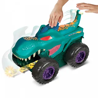 Hot Wheels Pojazd Pożeracz aut Mega Wrex