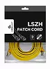 Gembird Patch cord kat.6A S/FTP LSZH 10m żółty