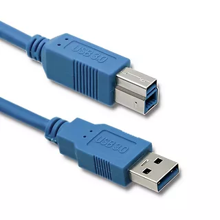 Qoltec Kabel USB 3.0 do drukarki A męski | B męski | 1m