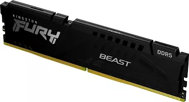 Kingston Pamięć DDR5 Fury Beast Black  16GB(1*16GB)/6000  CL40