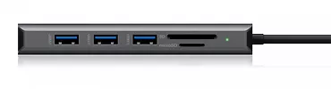 IcyBox Stacja dokująca IB-DK4070-CPD 12w1,2xHDMI,AUDIO,CR,VGA