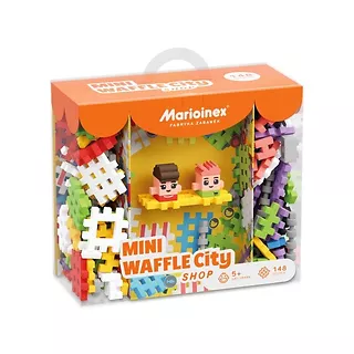 Marioinex Klocki Waffle mini - Sklep 148 elementów