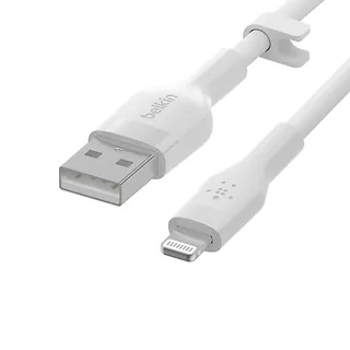 Belkin Kabel BoostCharge USB-A do Lightning silikonowy 3m, biały