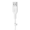 Belkin Kabel BoostCharge USB-A do Lightning silikonowy 3m, biały