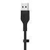 Belkin Kabel BoostCharge USB-A do USB-C silikonowy 2m, czarny