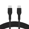 Belkin Kabel BoostCharge USB-C do USB-C 2.0 silikonowy 2m, czarny